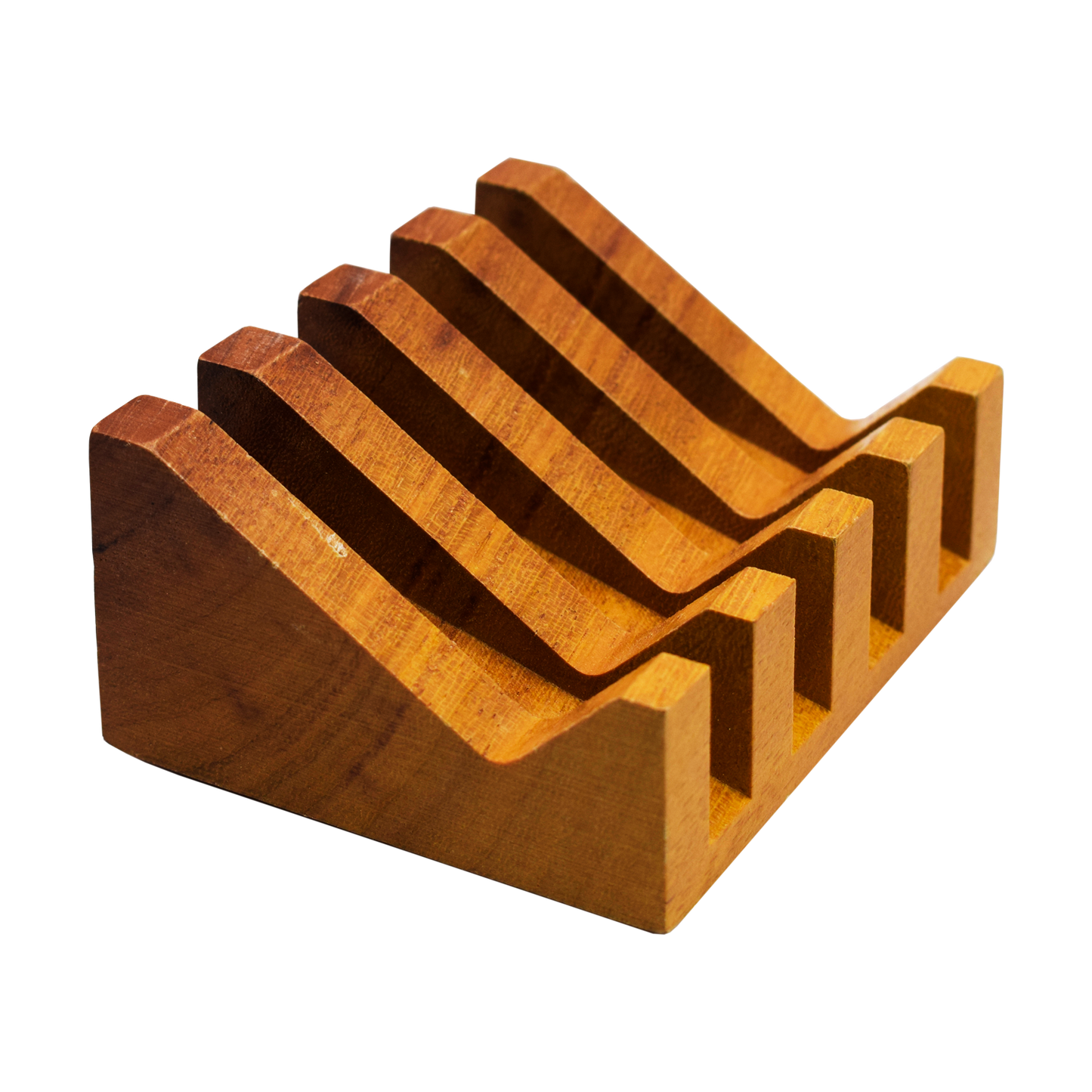 Bamboo soap saver dish